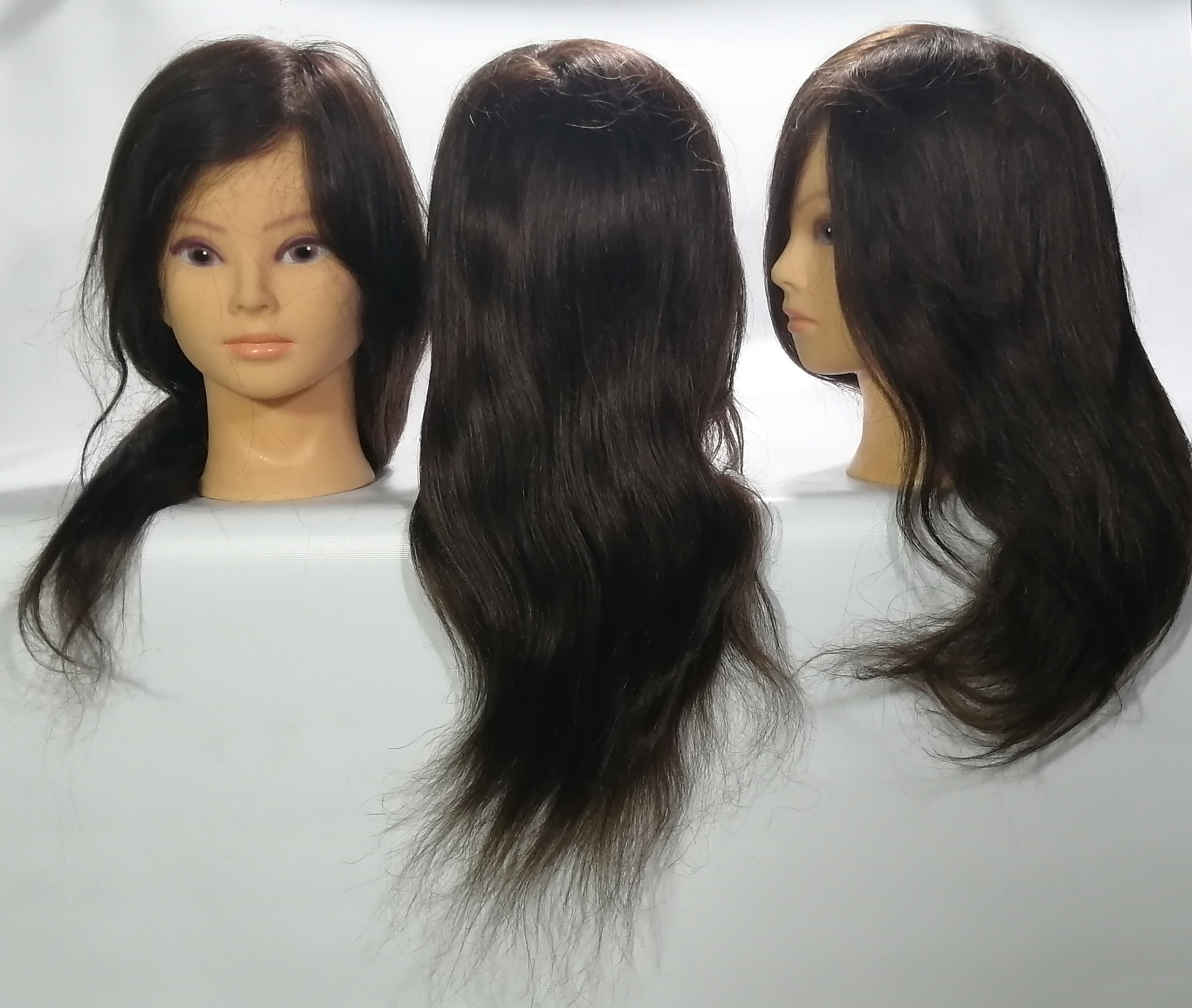 20" Mannequin Human Hair 1