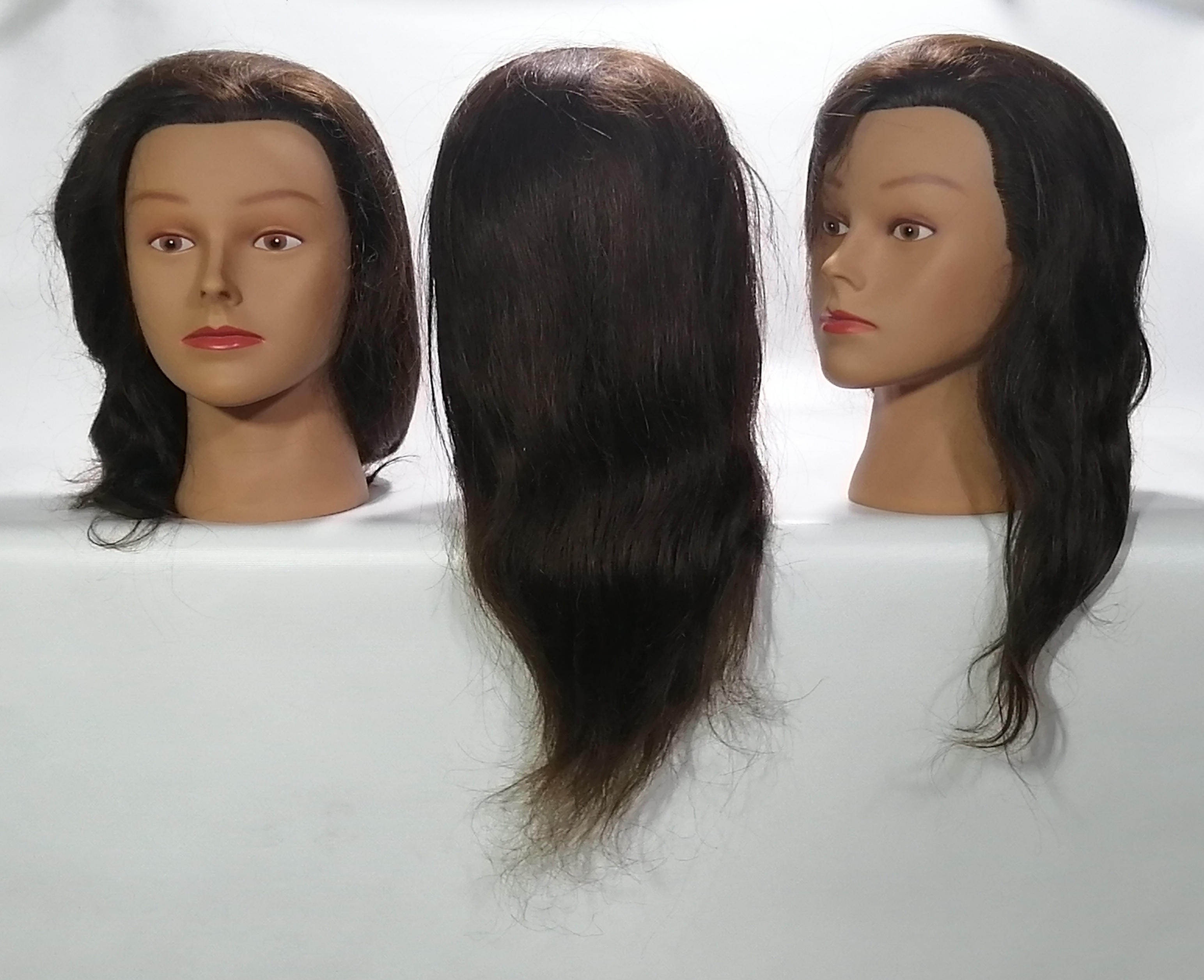 16" Mannequin Human Hair 1