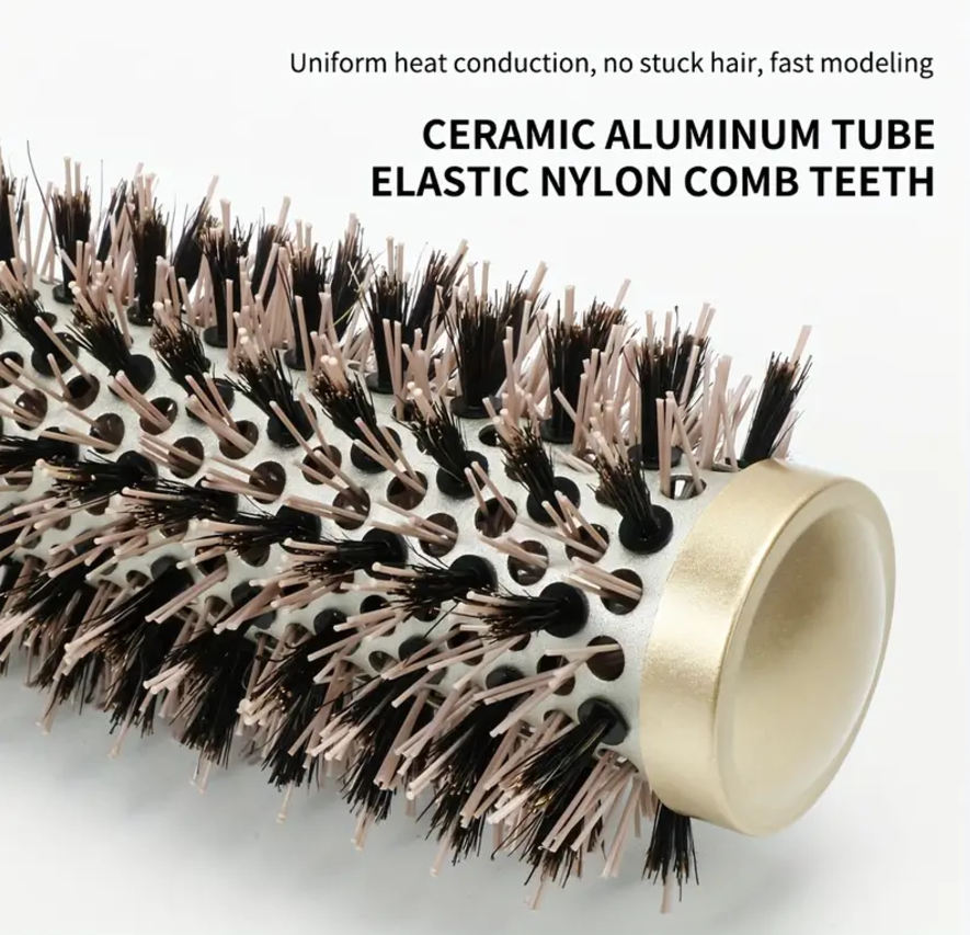 Round Brush Nylon & Boar Bristles 2