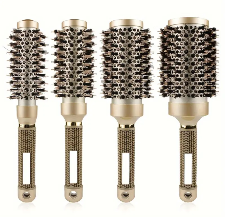 Round Brush Nylon & Boar Bristles 1