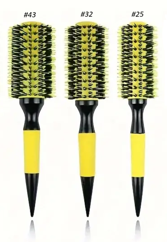 Yellow Aluminum Round Brushes 1
