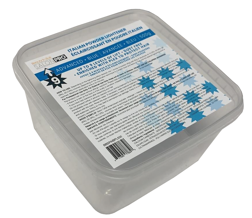 Salon Pro Advanced Italian Blue Powder Bleach 500g 1