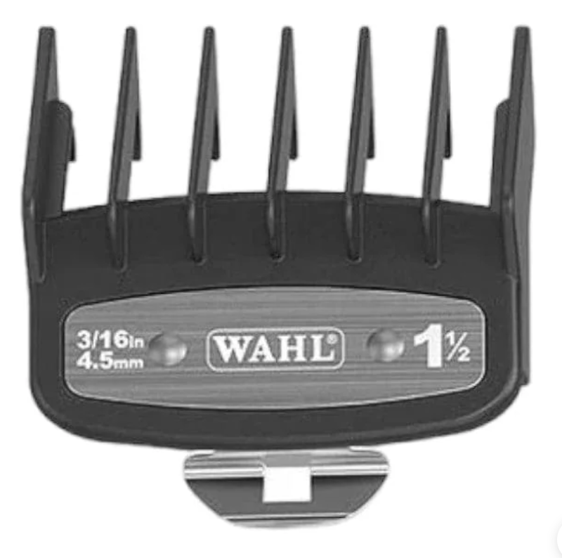 Wahl Clipper Guide Comb Set #1-1/2 Metal clip 1