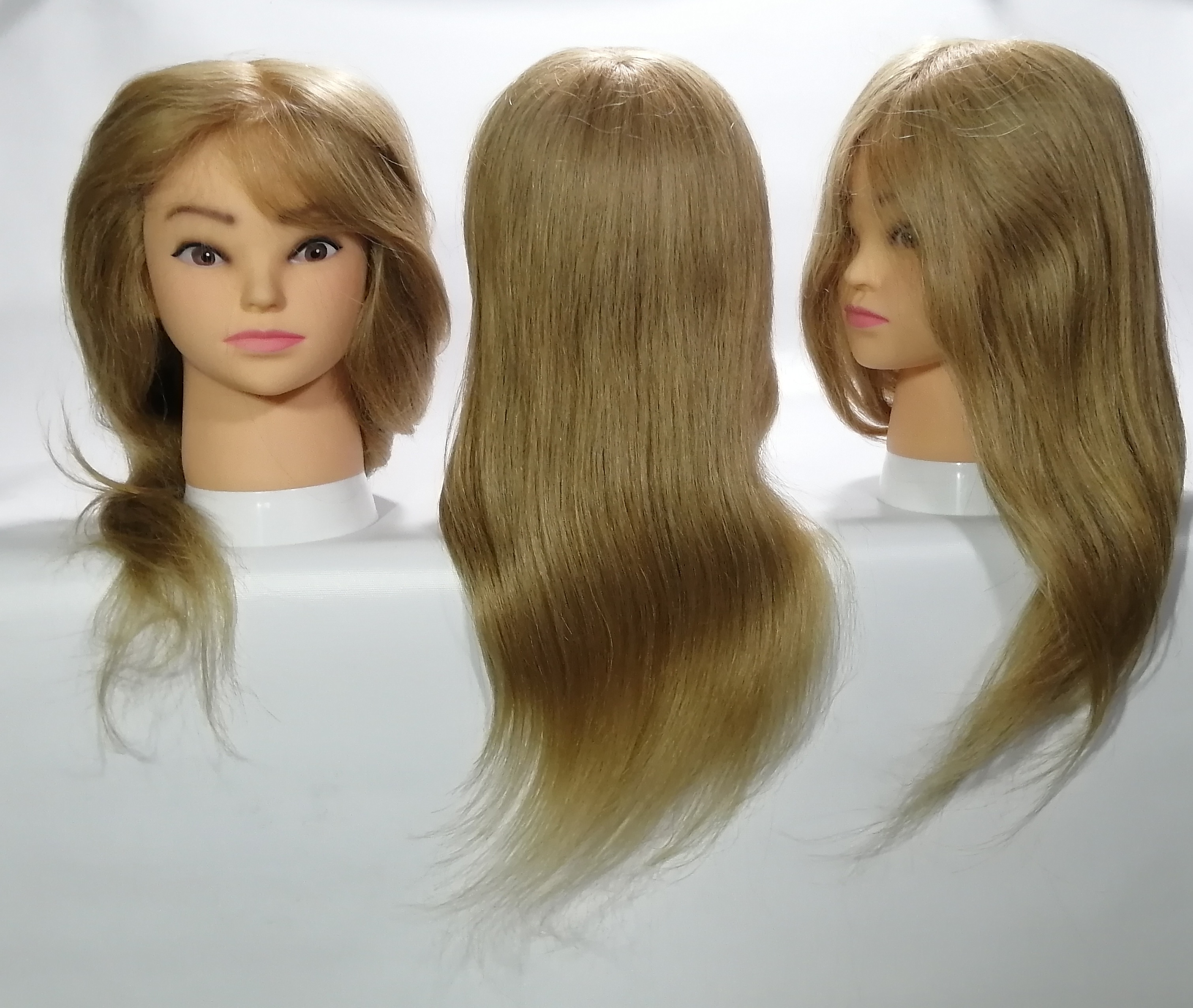 20" Mannequin Human Hair 1