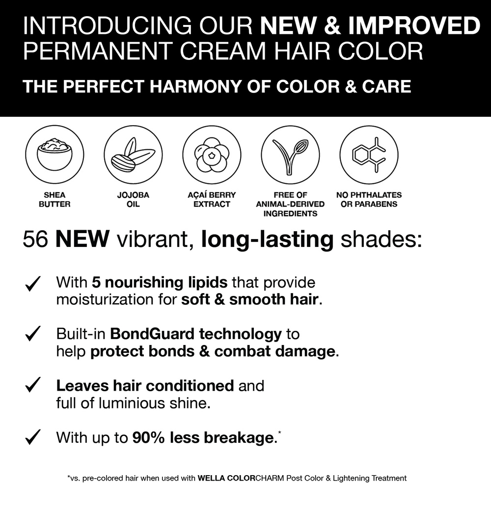 Wella Color Charm Nourishing Permanent CREAM Color 2