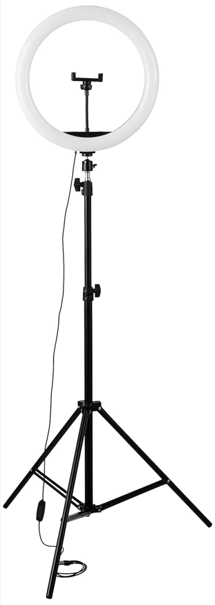 Basics LED Ring Light (12-inch) with Tripod Stand 1