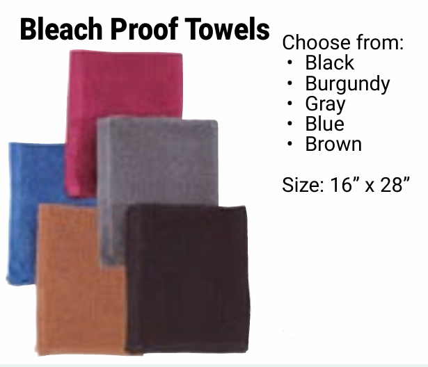 Bleach Proof Towels 16" x 28" - 1 dozen 1