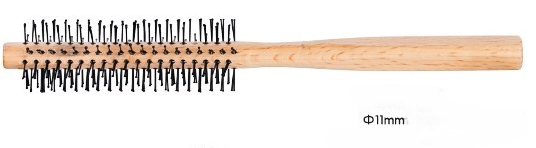 Round Brush Wood Handle 11mm 2
